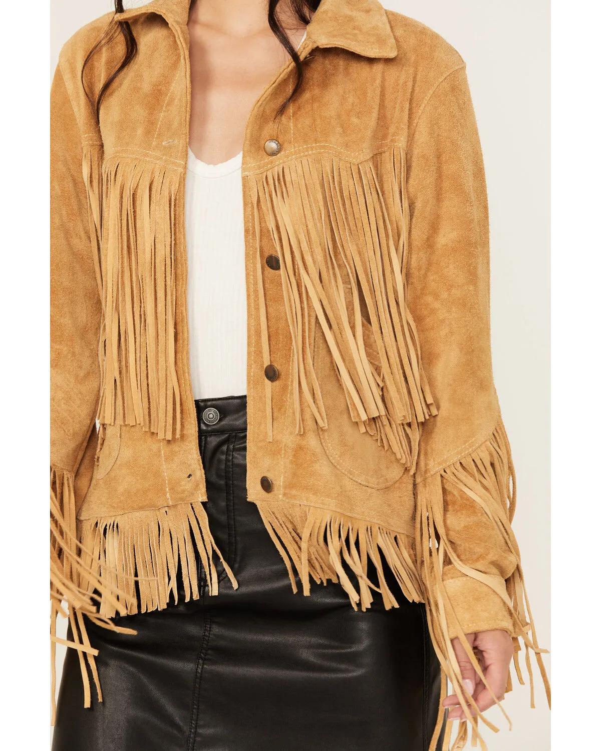 Product Name:  STS Ranchwear by Carroll Women's Suede Fringe Elsa Jacket