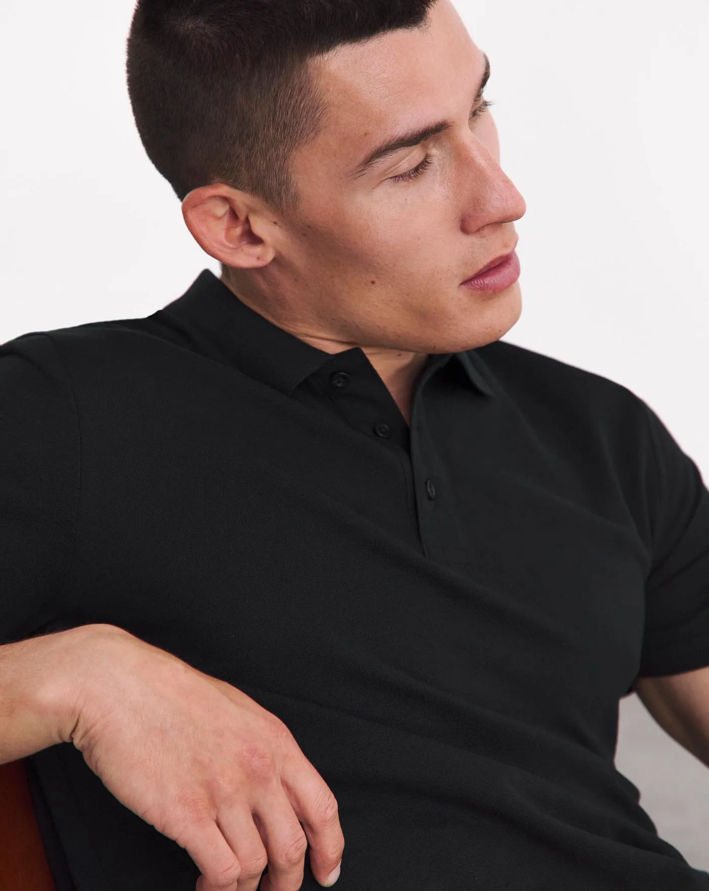 Pure Cotton Pique Polo