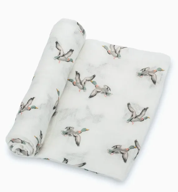 Quackin'up Baby Muslin Cotton Blanket