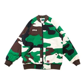 Quilted Anti Bomber Jacket (Camo)