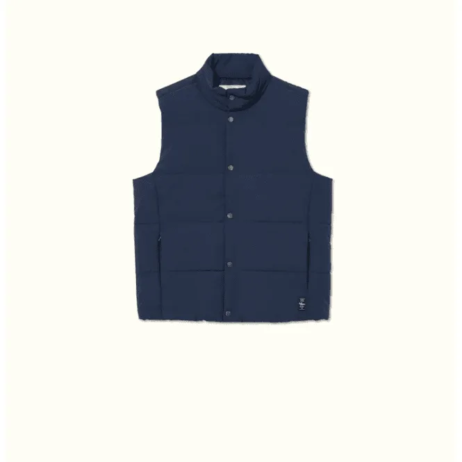 R. M. Williams Mens Paddington Vest in Navy