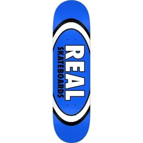 Real Skateboards Classic Oval Deck 8.5 Blue