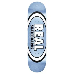 Real Skateboards Easy Rider Oval Deck 8.25 Blue Ice Glitter