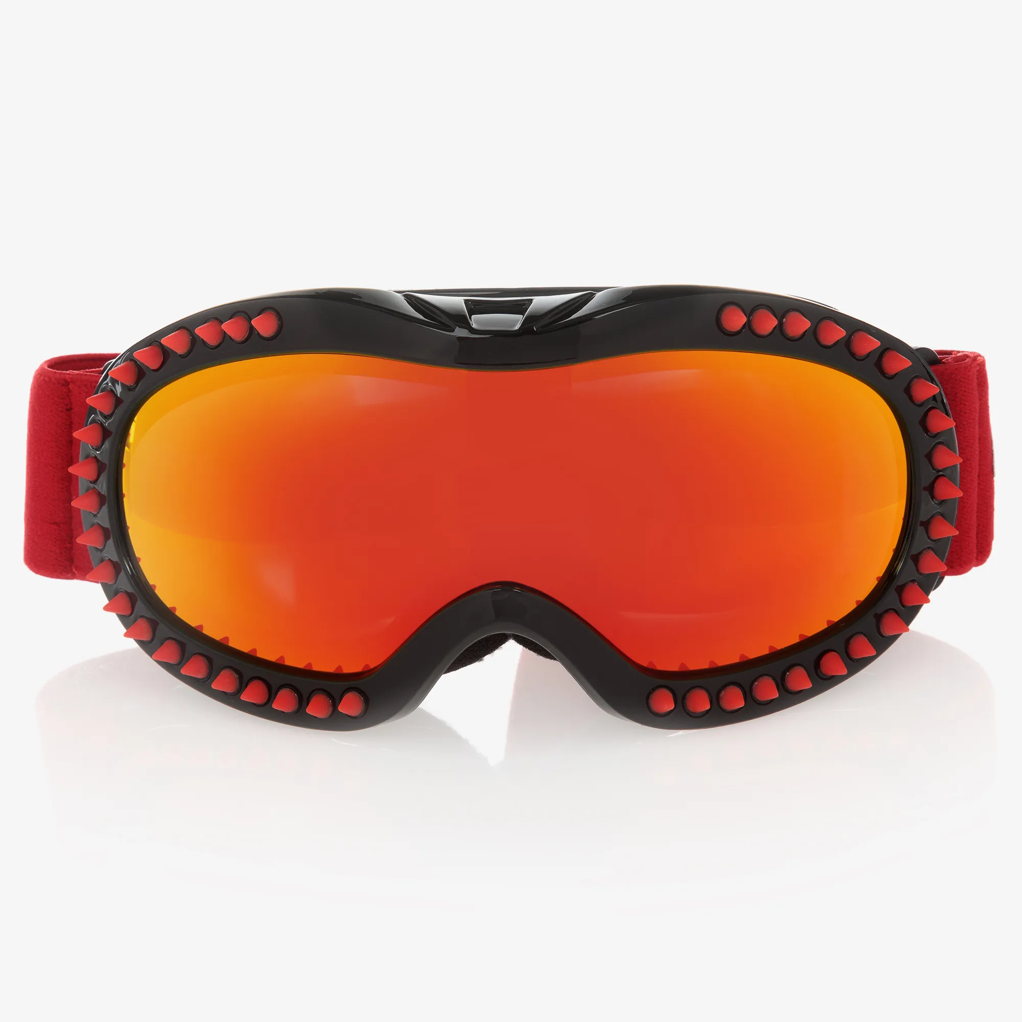 Red & Black Ski Goggles