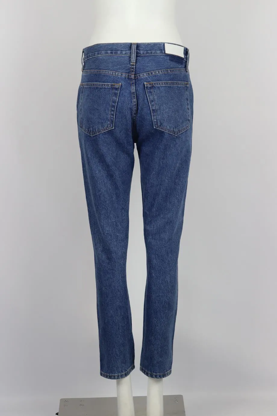 RE/DONE HIGH RISE STRAIGHT LEG DENIM JEANS W29 UK 10/12