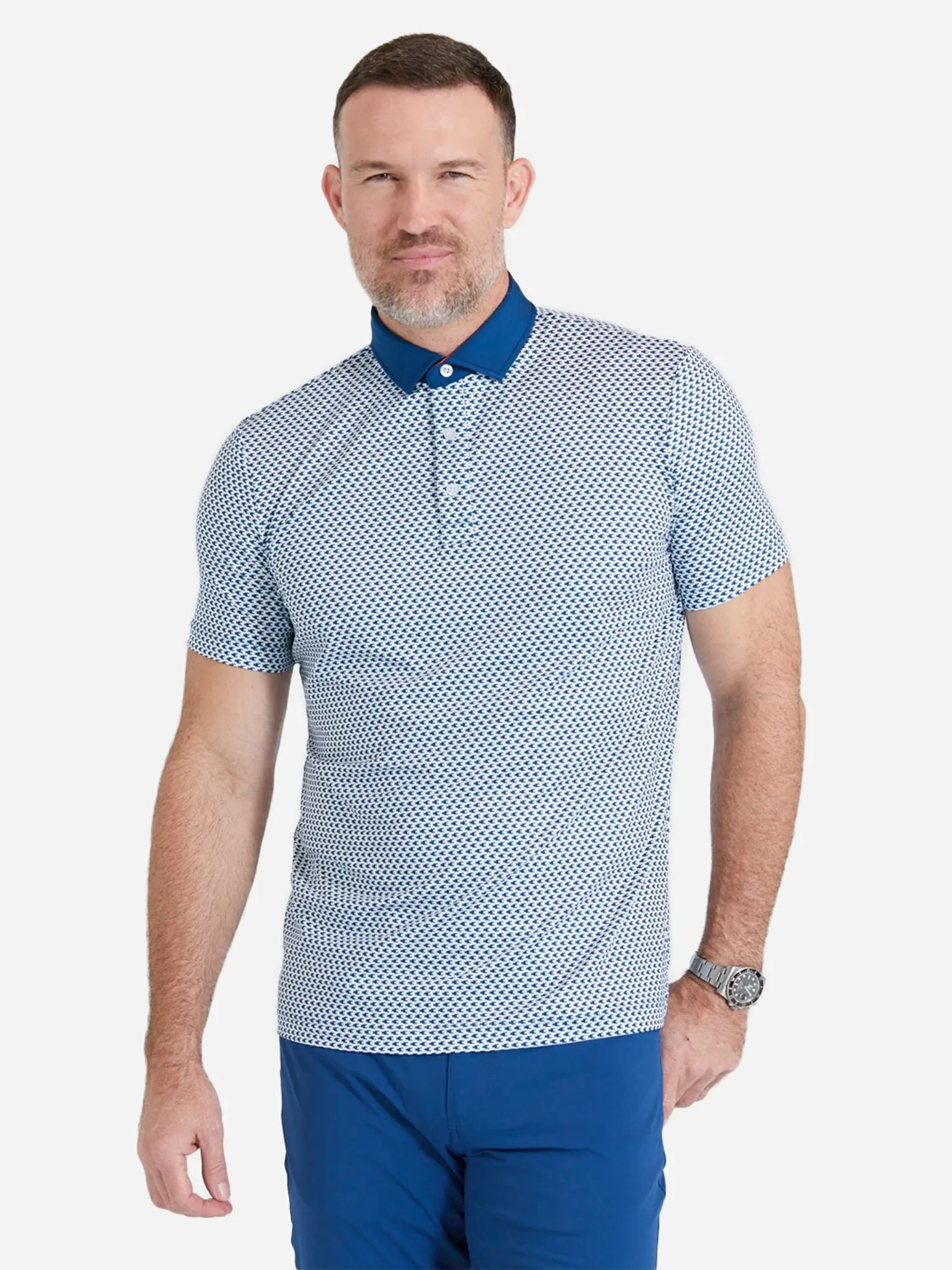     REDVANLY  Men's Jarvis Polo    