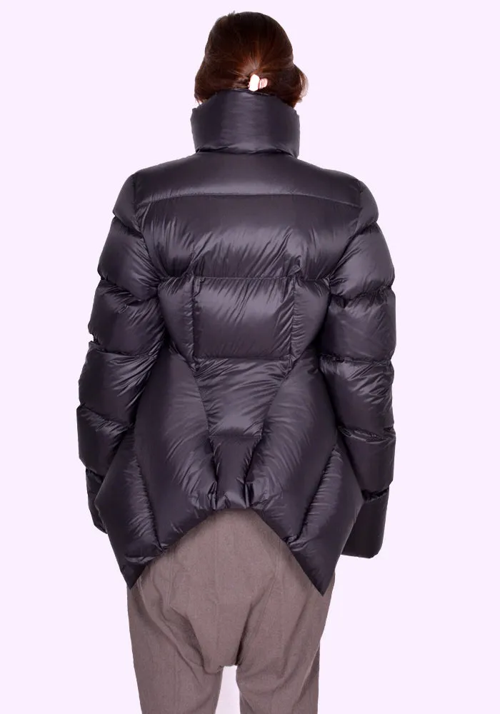 RICK OWENS WOMEN RP02D3746 NPD3 NASKA DUVET JACKET BLACK (New season FW24)