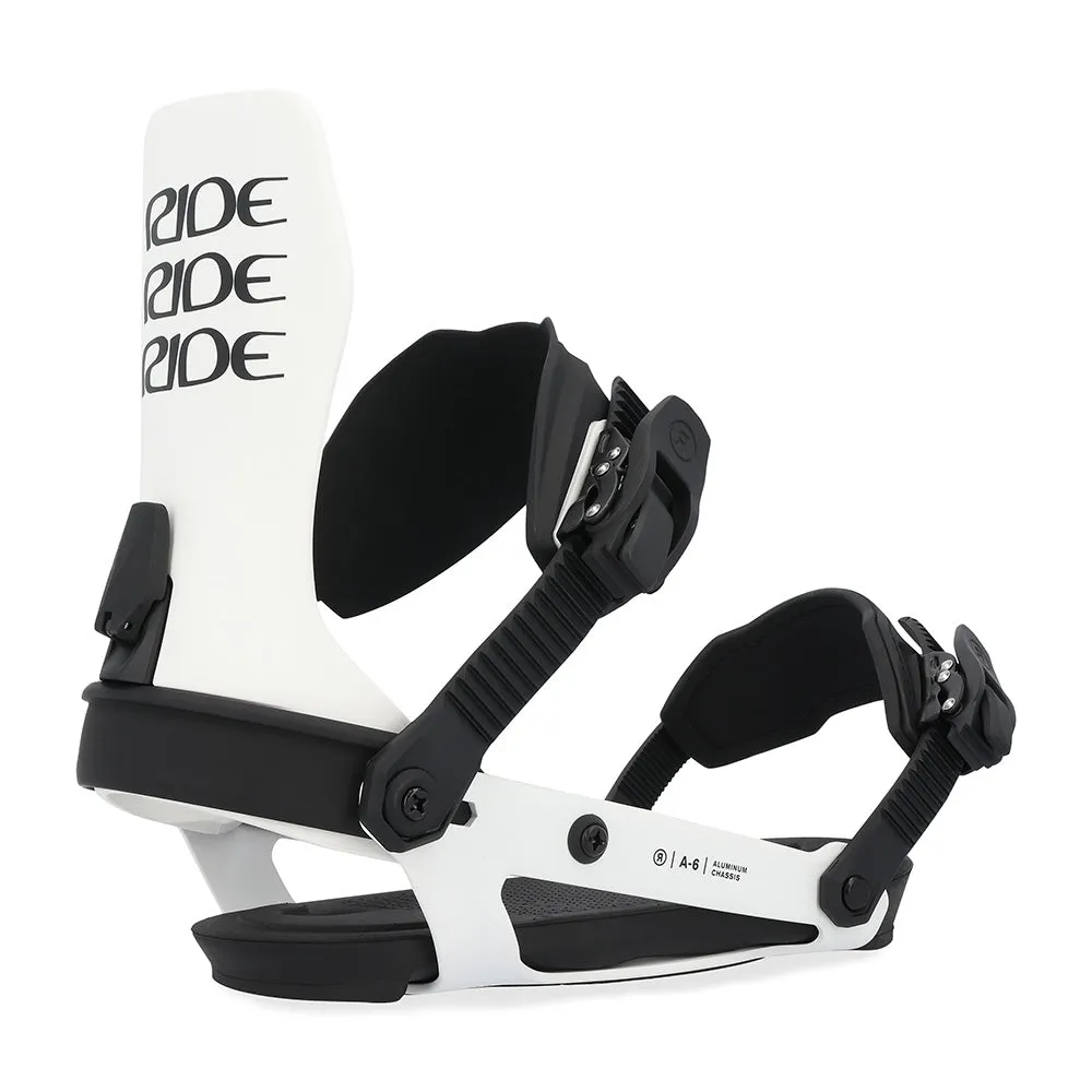 Ride A-6 Mens Snowboard Bindings 2025