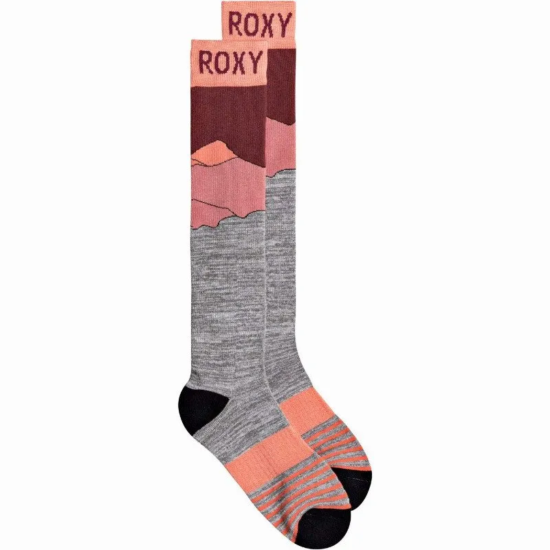 Roxy MISTY - SNOWBOARD/SKI SOCKS GREY