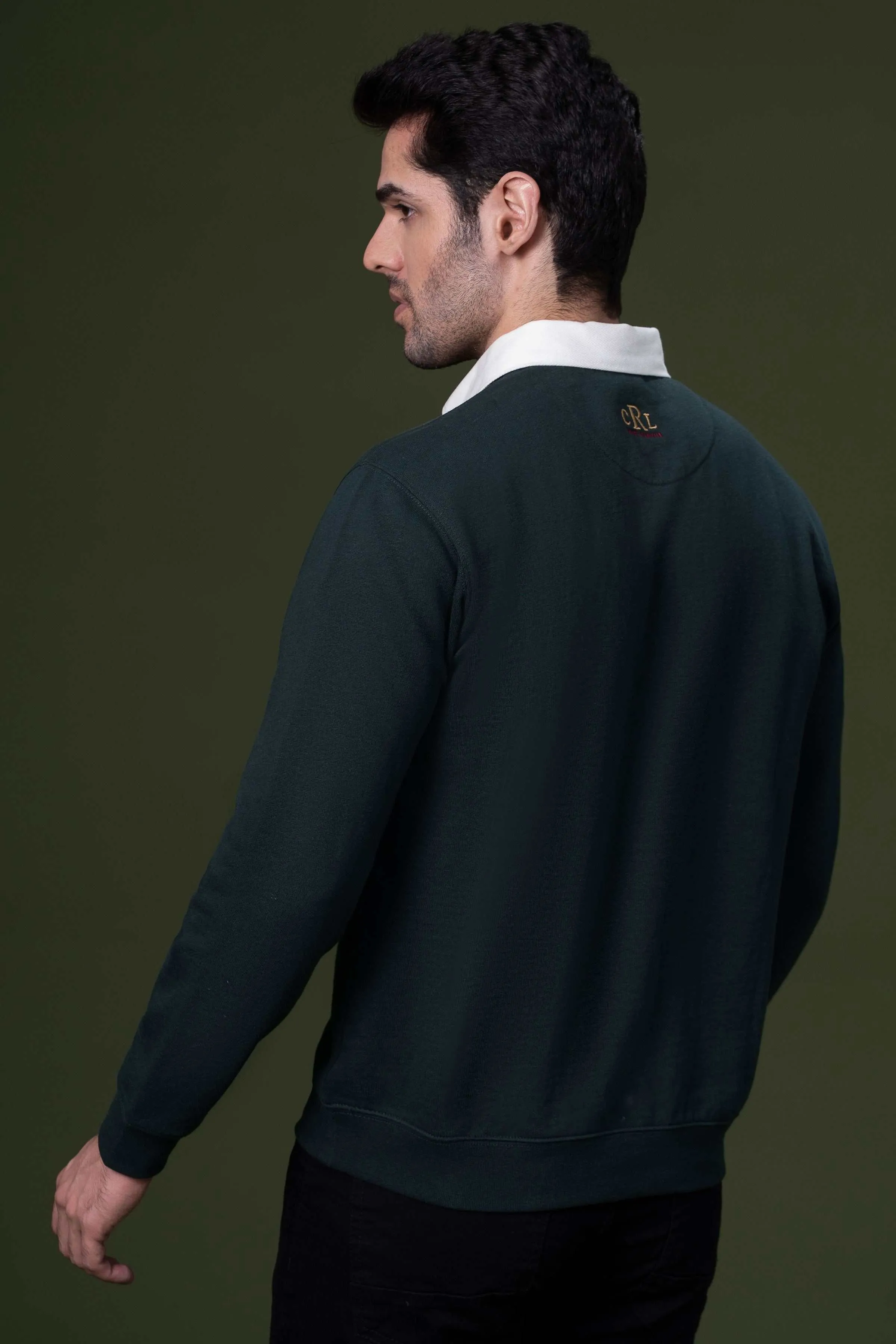 RUGBY POLO SHIRT GREEN