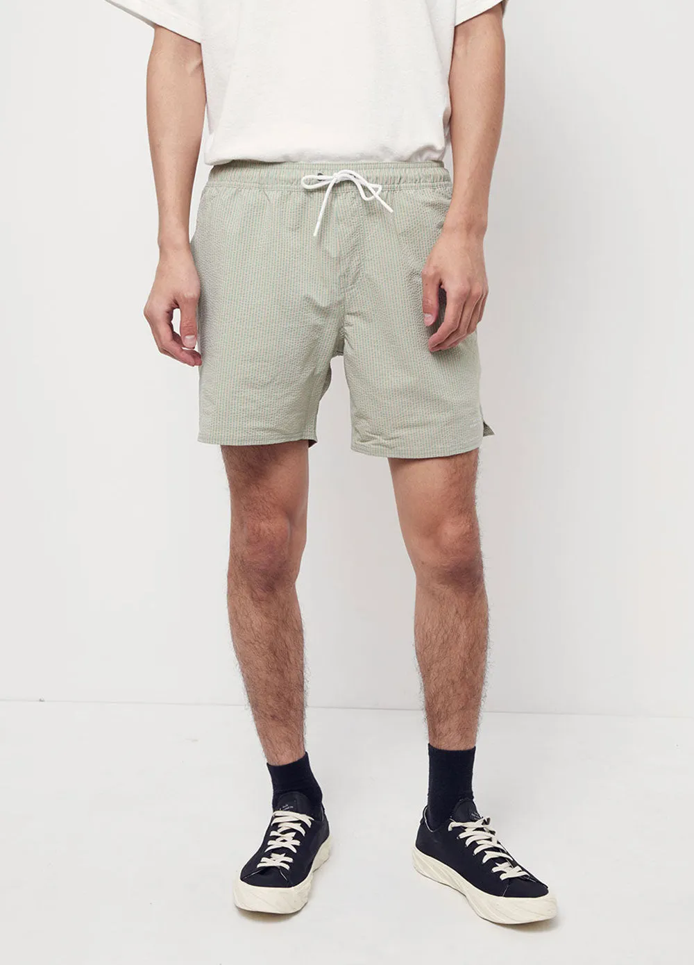 Saturdays NYC -  Timothy Seersucker Shorts - Shorts