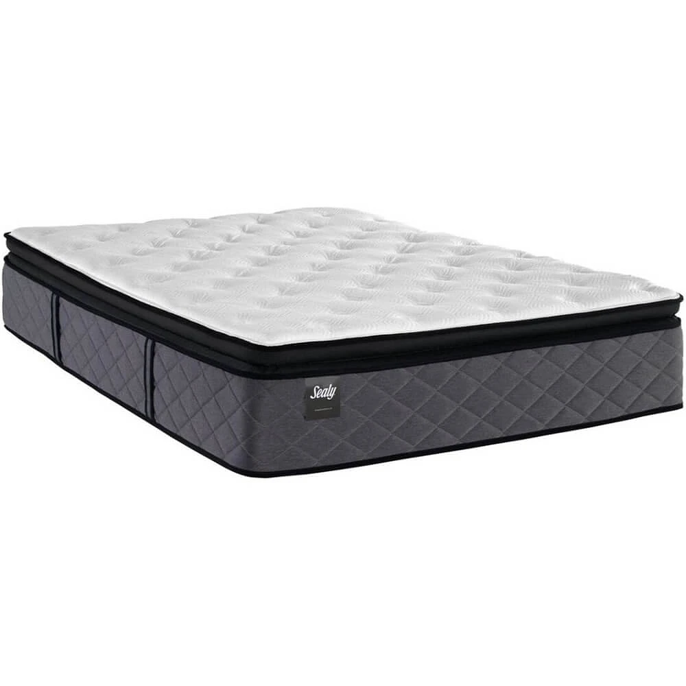 Sealy 525444-51 Ivy Rose Plush Euro Pillow Top Mattress Queen | Electronic Express