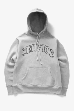 Service Works - Arch Logo Hoodie - Marl Grey