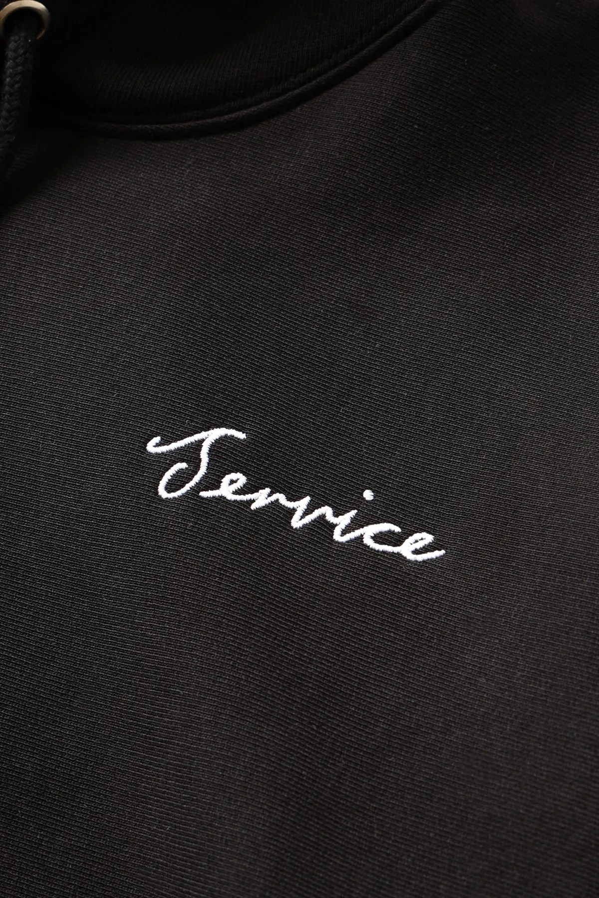 Service Works - Script Logo Hoodie - Black