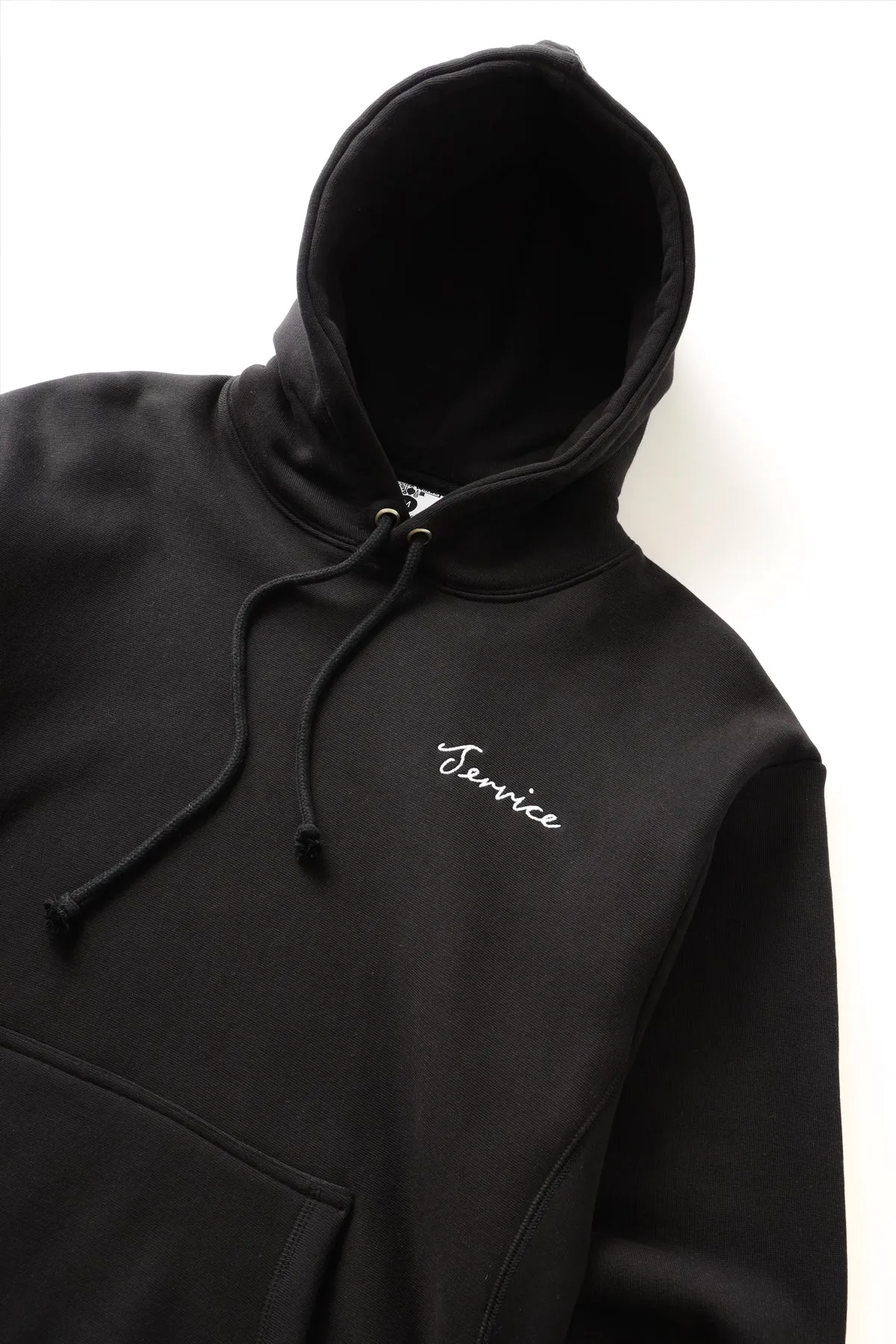 Service Works - Script Logo Hoodie - Black