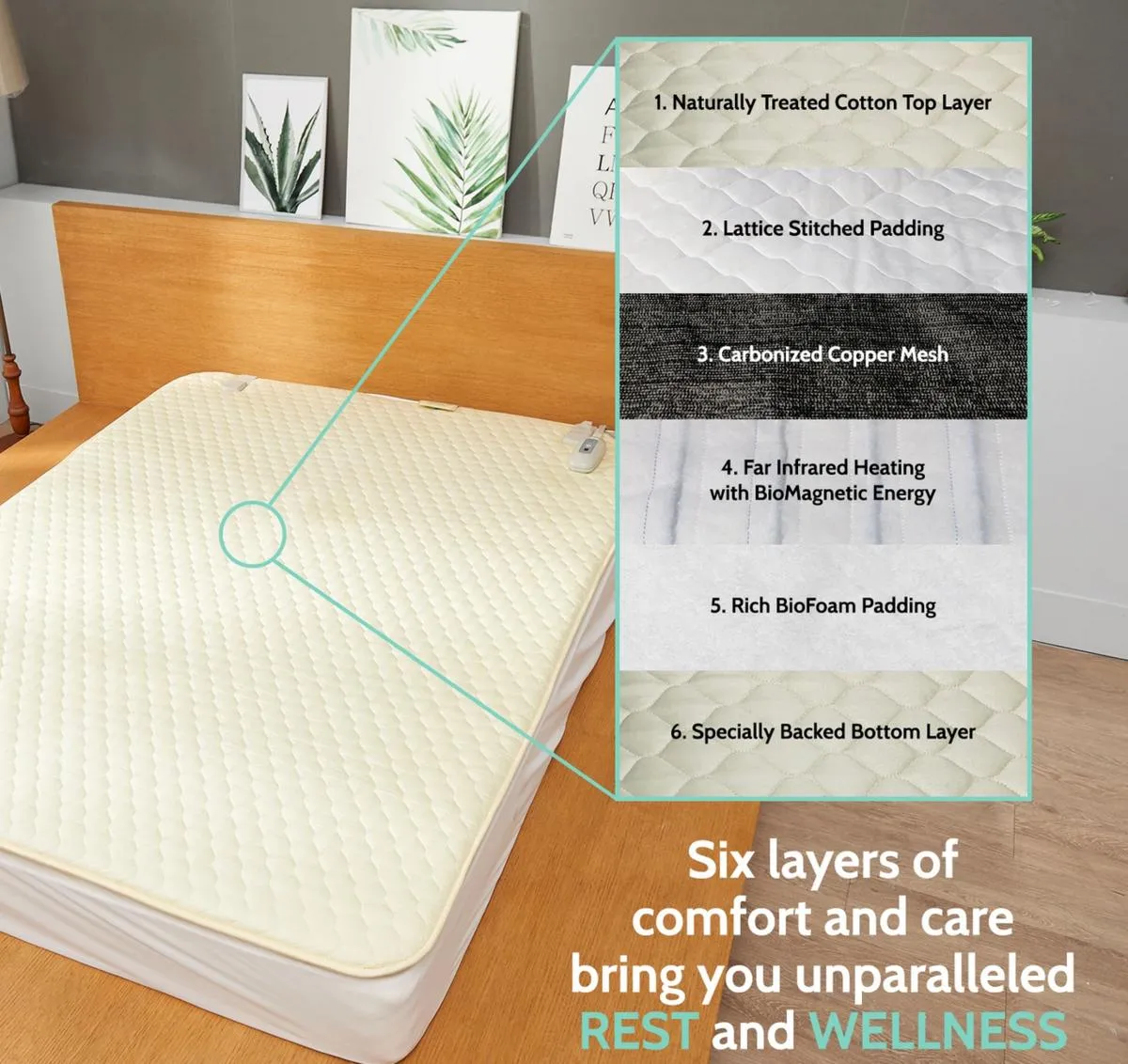 Shield Life TheraPad Mattress Pad - King