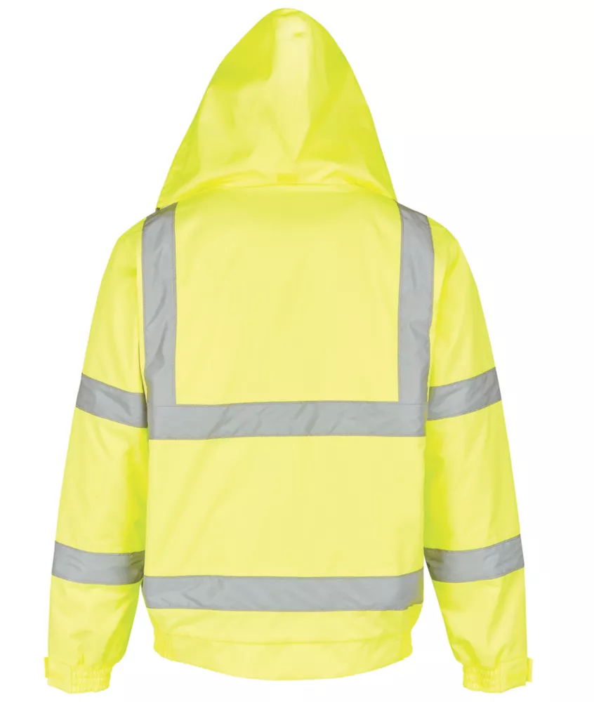 Site Battell Hi-Vis Pilot Jacket Yellow Medium 50" Chest - Screwfix