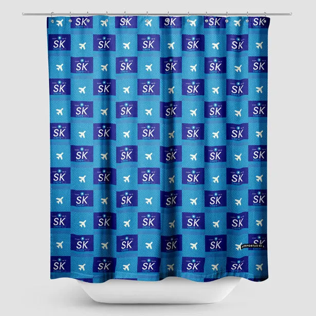 SK - Shower Curtain