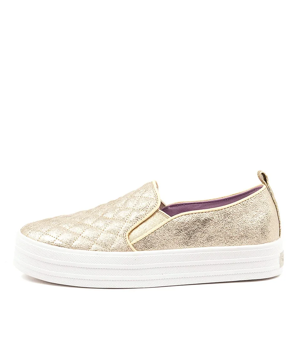 SKECHERS Double Up Quilt Jnr Gold