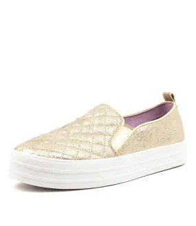 SKECHERS Double Up Quilt Jnr Gold