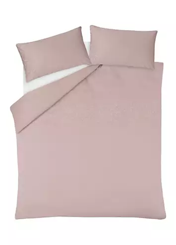 Sleepdown Diamante Embellished Duvet Cover Set - Blush | Kaleidoscope