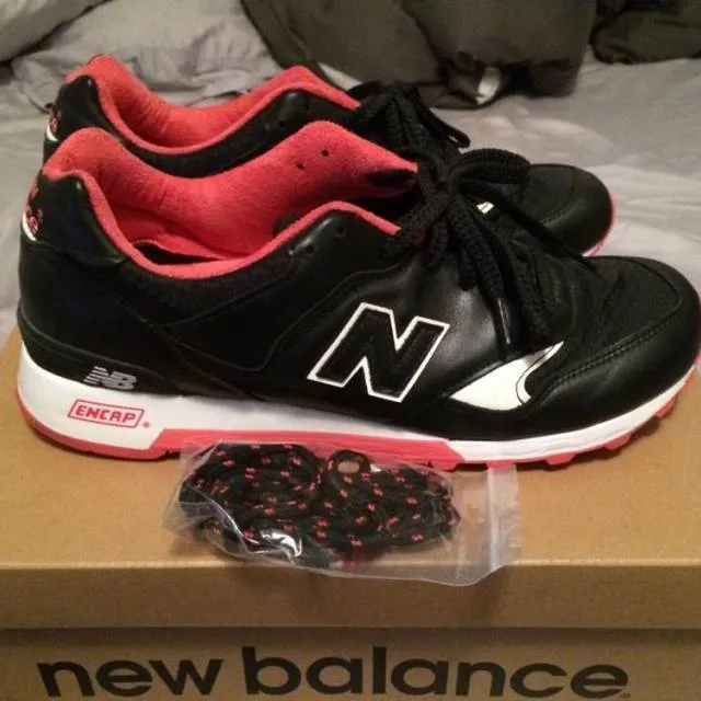 Staple x new balance black pigeon 577 made in england