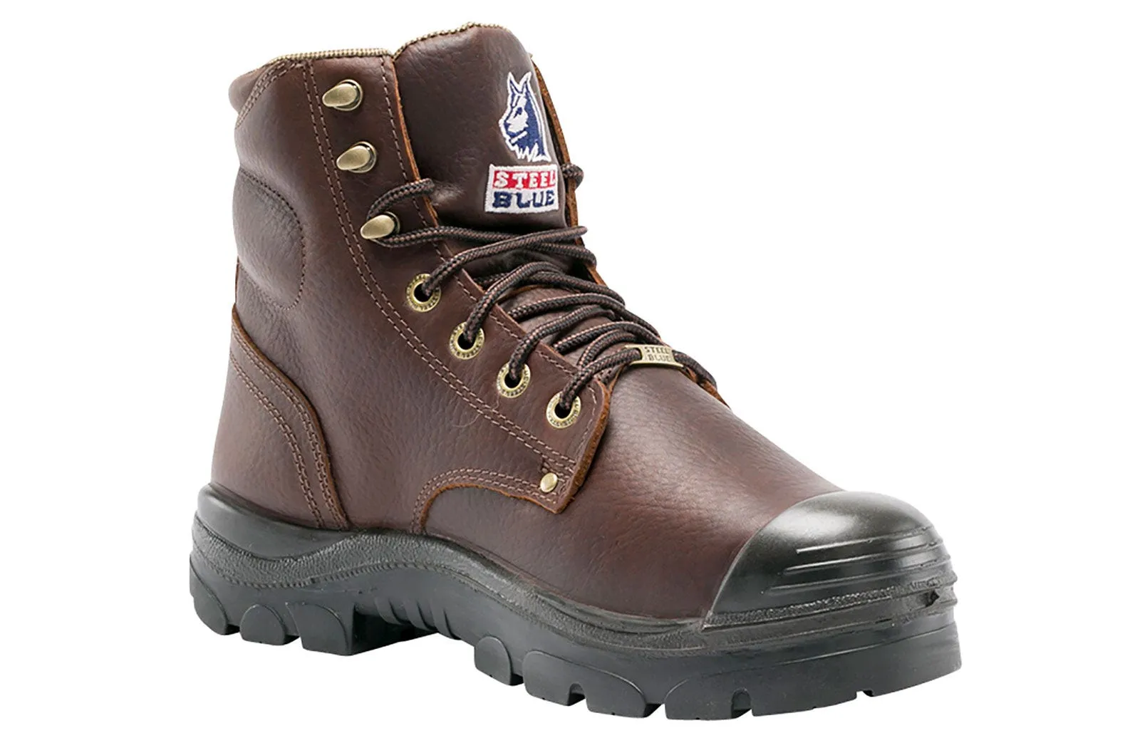 Steel Blue Argyle Men's Steel Toe Work Boot