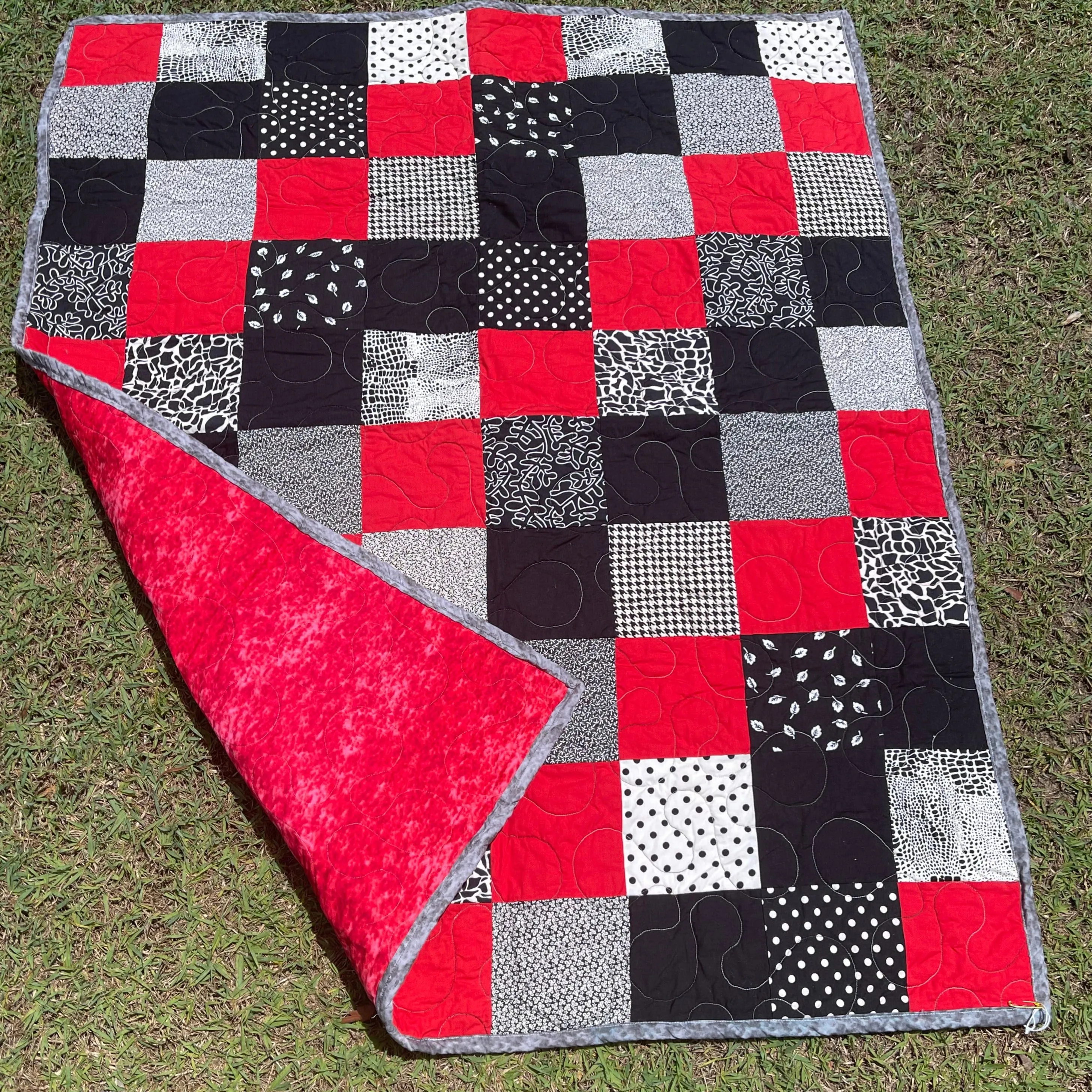 Stepping Stones Quilt Finished Size 34.5 x 42.5 Approx