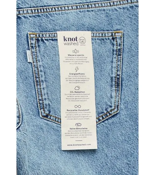 STONES Mr. Ford Jeans sostenibili da uomo con lavaggio a nodo 10003 10030 blu