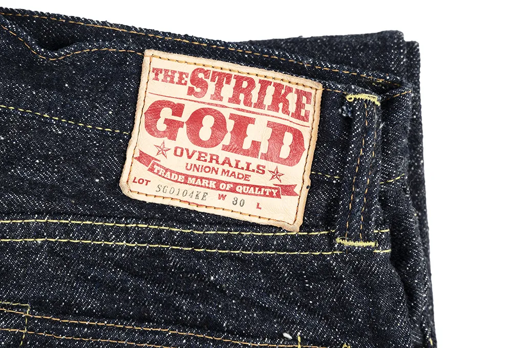 Strike Gold "Keep Earth" Natural Indigo Jeans / 0103KE - Straight Leg