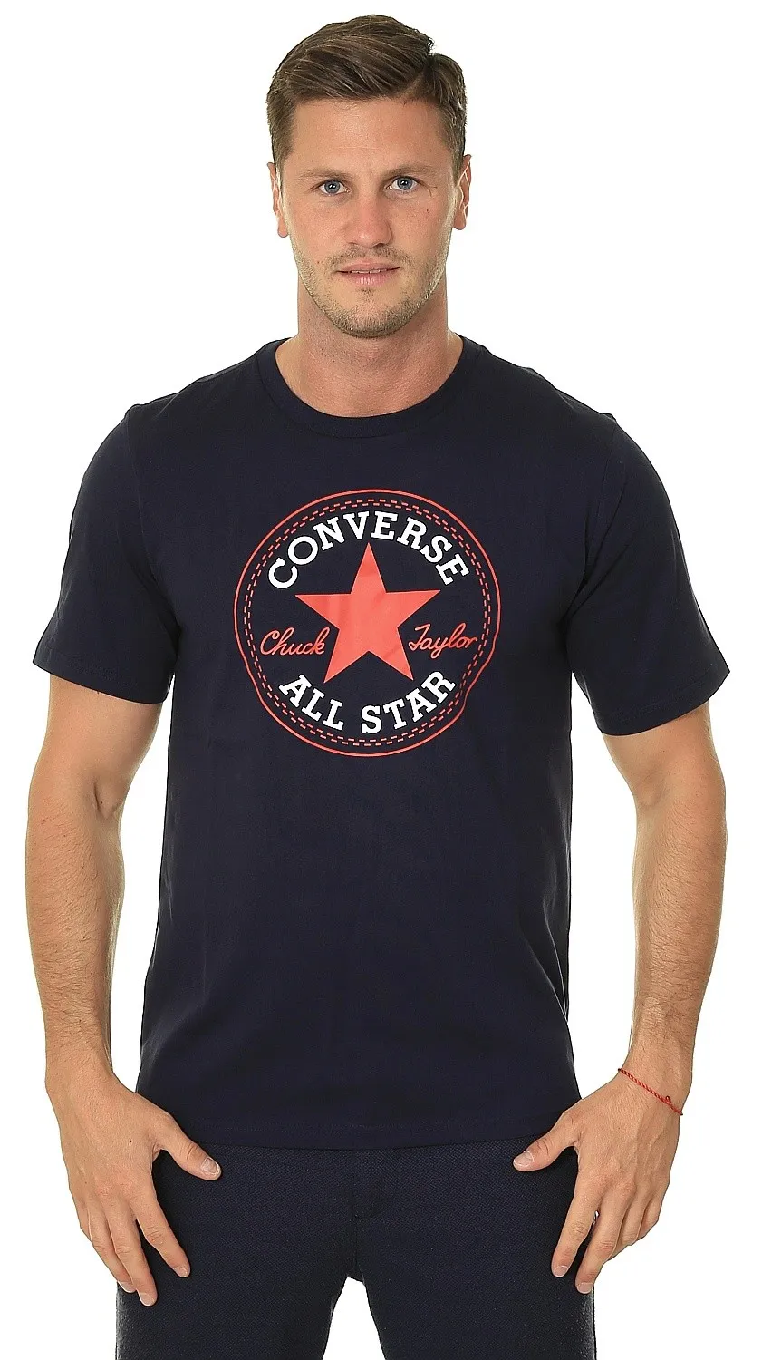 T-Shirt Converse Go-To Chuck Taylor Classic Patch/10024064 - A03/Obsidian