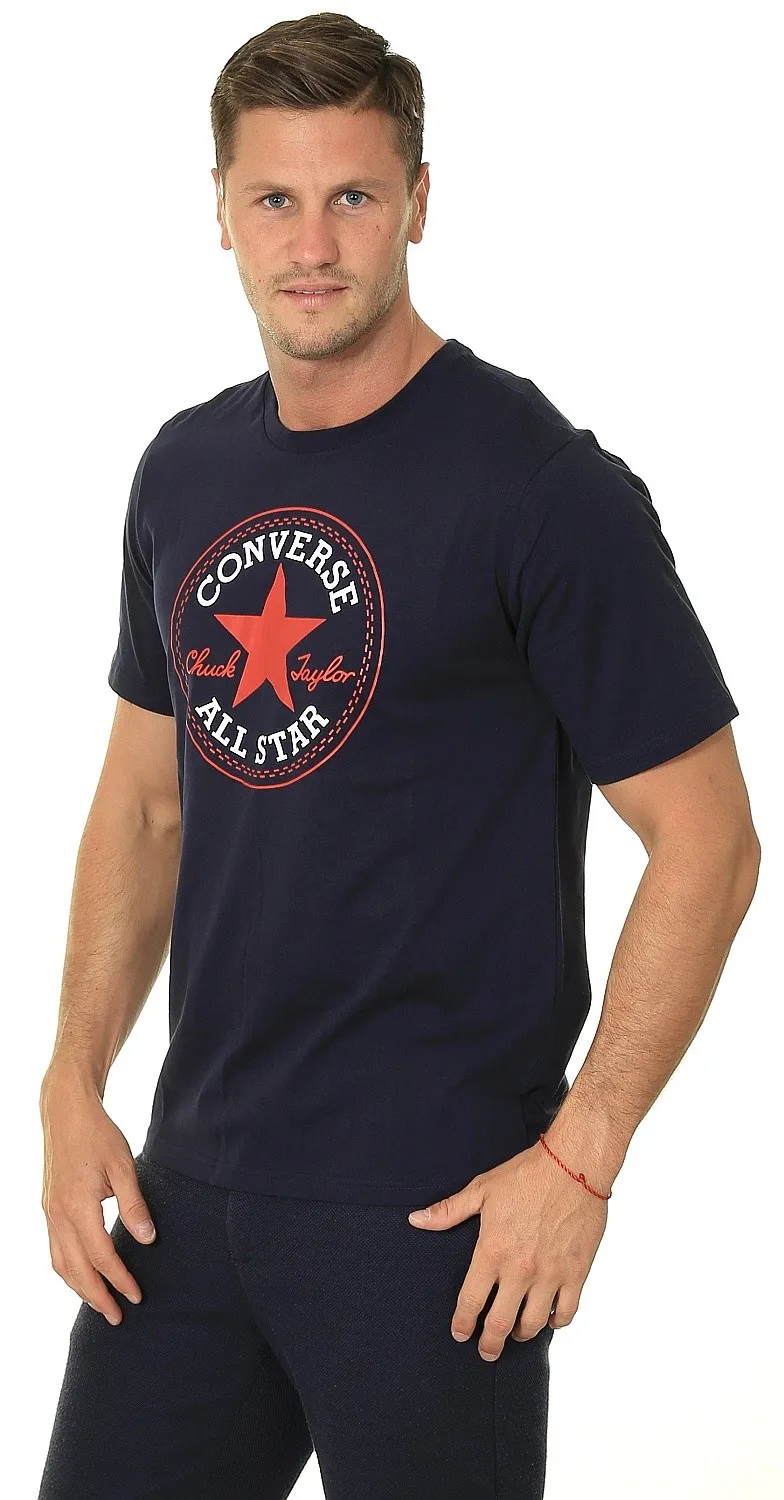 T-Shirt Converse Go-To Chuck Taylor Classic Patch/10024064 - A03/Obsidian