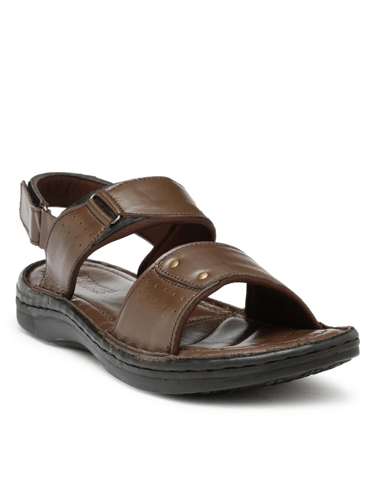 Teakwood Brown Daily Wear Sandals