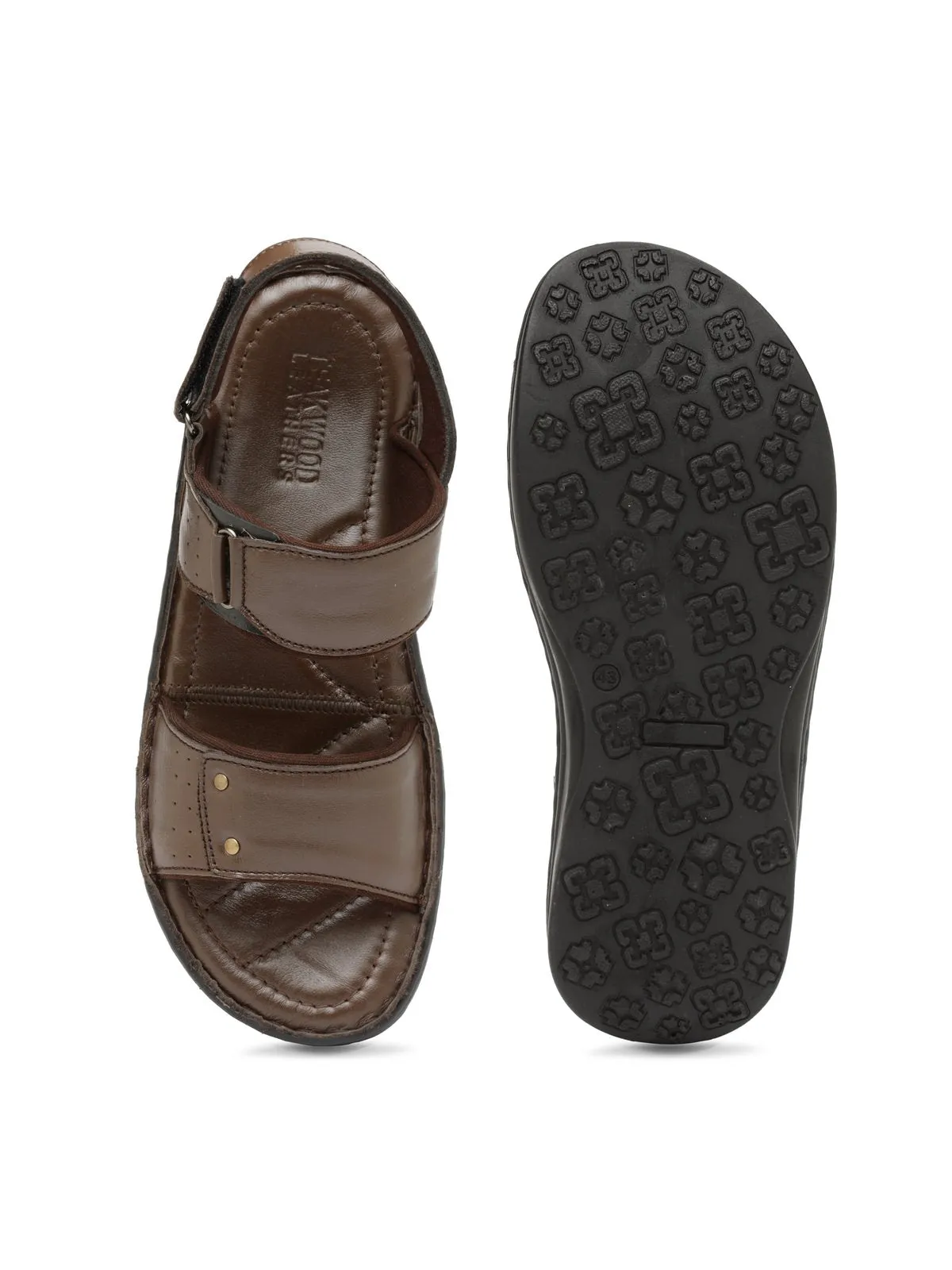 Teakwood Brown Daily Wear Sandals