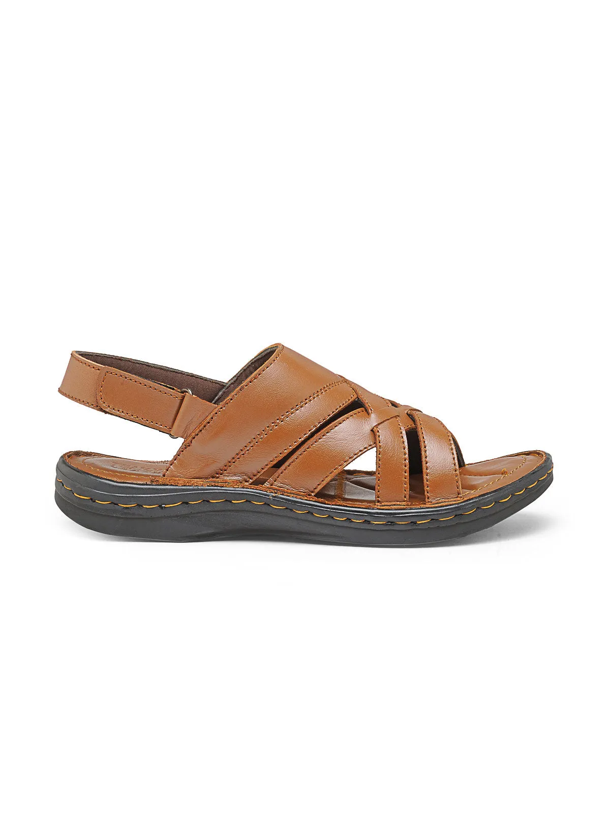 Teakwood Men's Real Leather Sandals