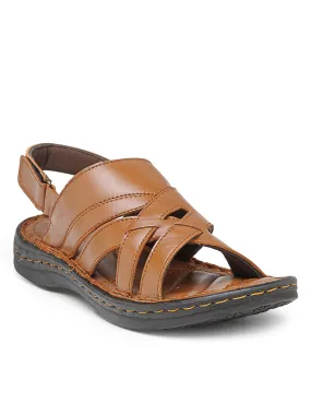 Teakwood Men's Real Leather Sandals