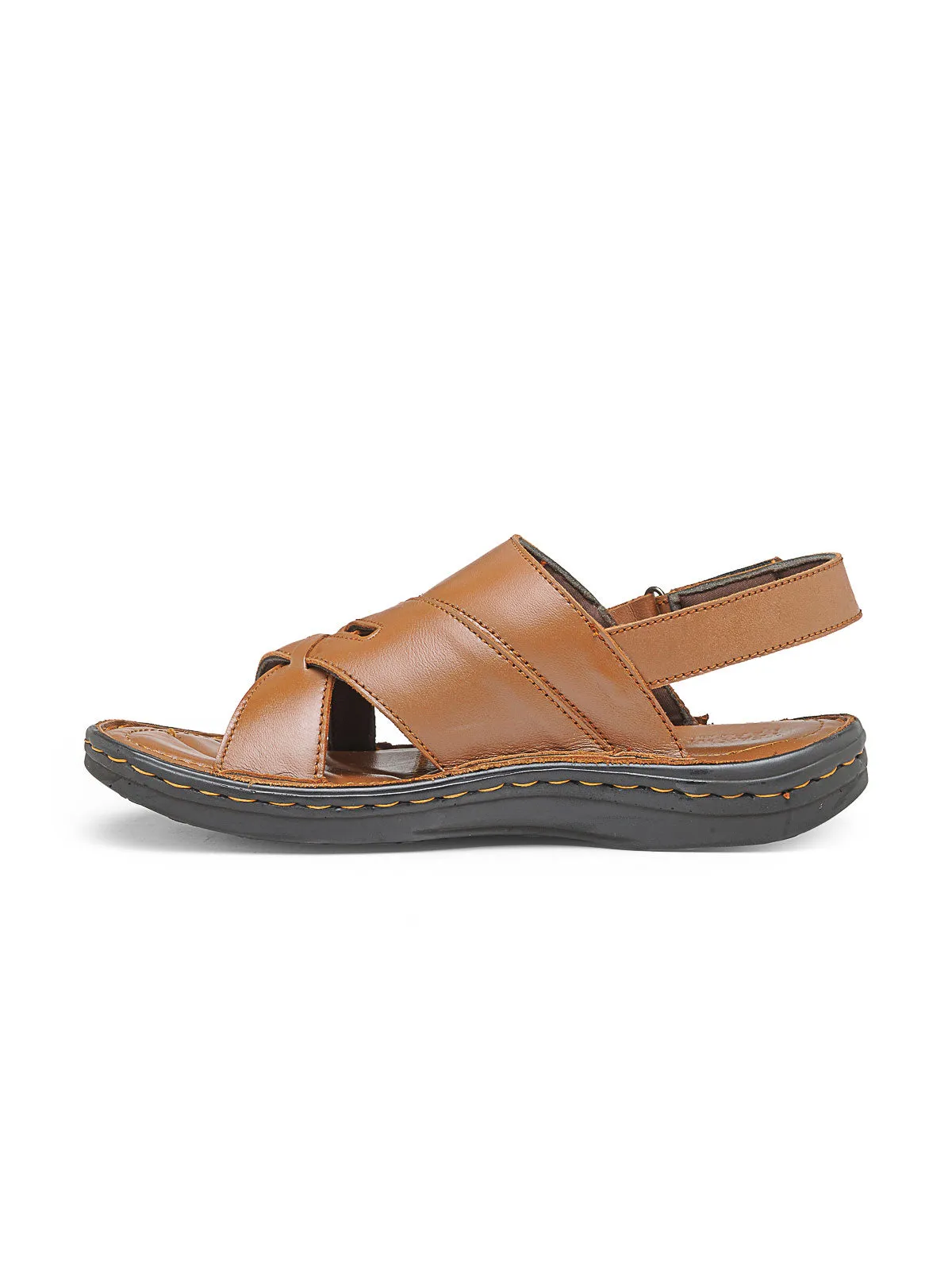 Teakwood Men's Real Leather Sandals