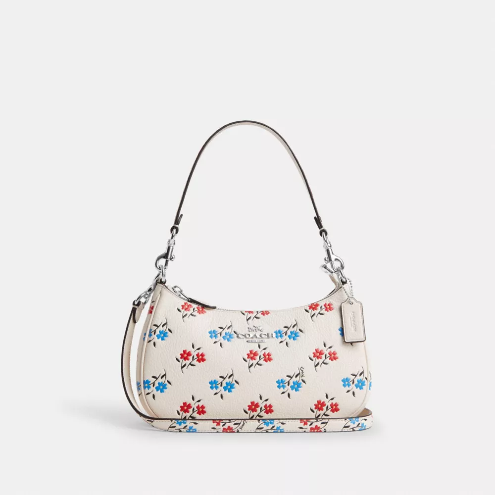 Teri Shoulder Bag With Floral Print