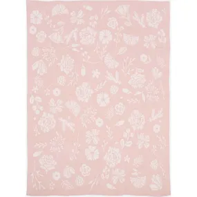 The Blueberry Hill Organic Cotton Blanket, Floral