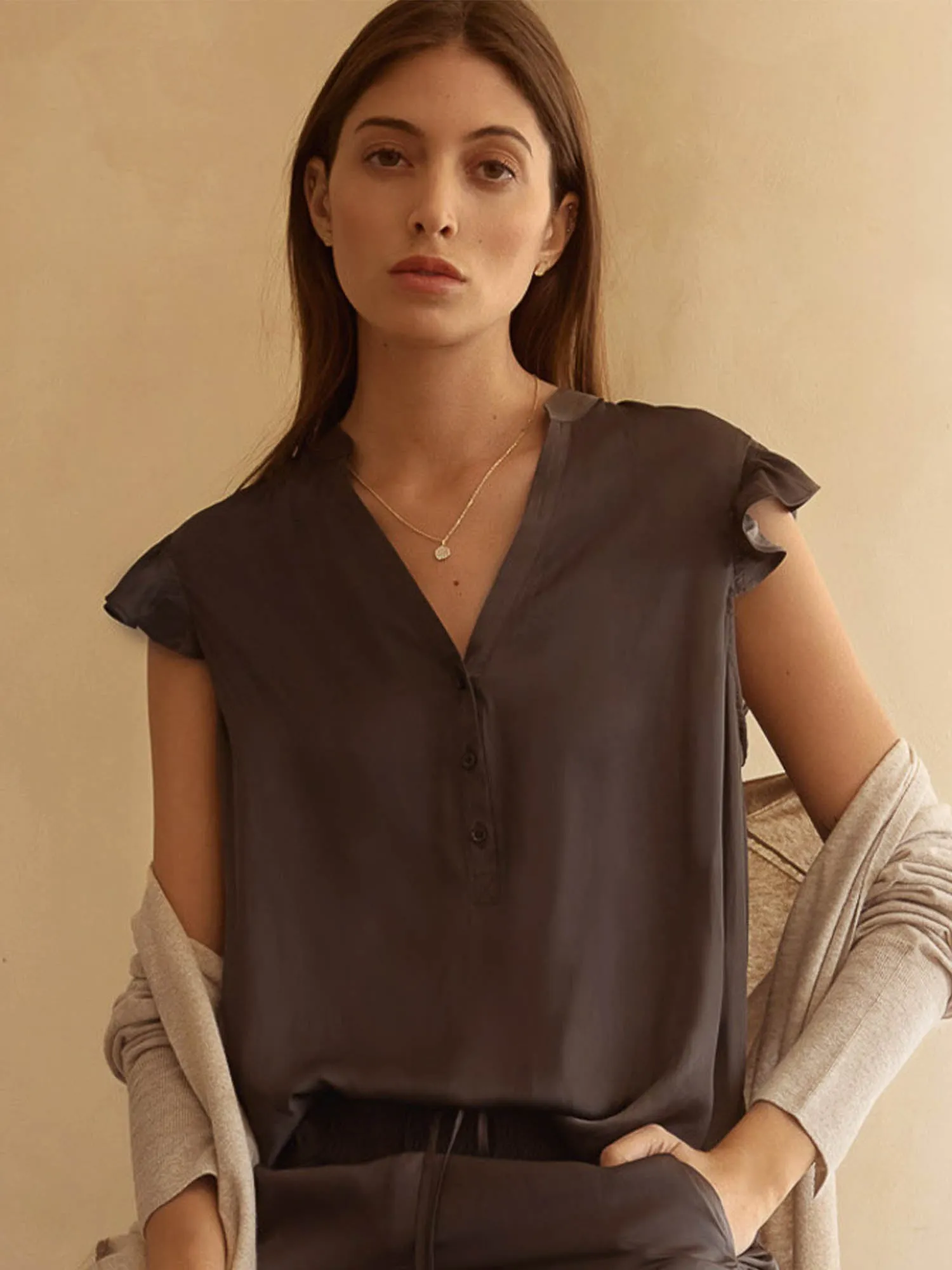 The Romare Sleeveless Top