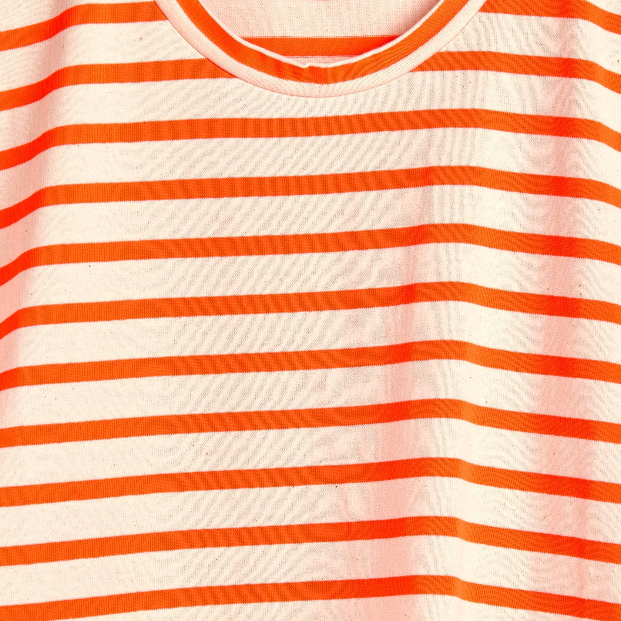 Theoxane Mariniere Sleeveless Top - Orange Stripe