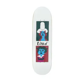 Tired Skateboards Sad Faces Deck 8.625