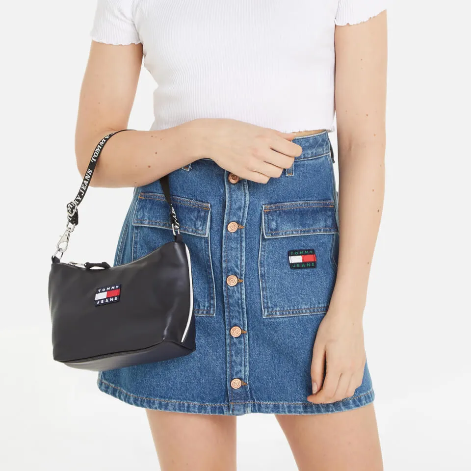 Tommy Jeans Heritage Faux Leather Shoulder Bag