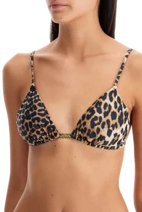 Top Bikini Stampa Leo