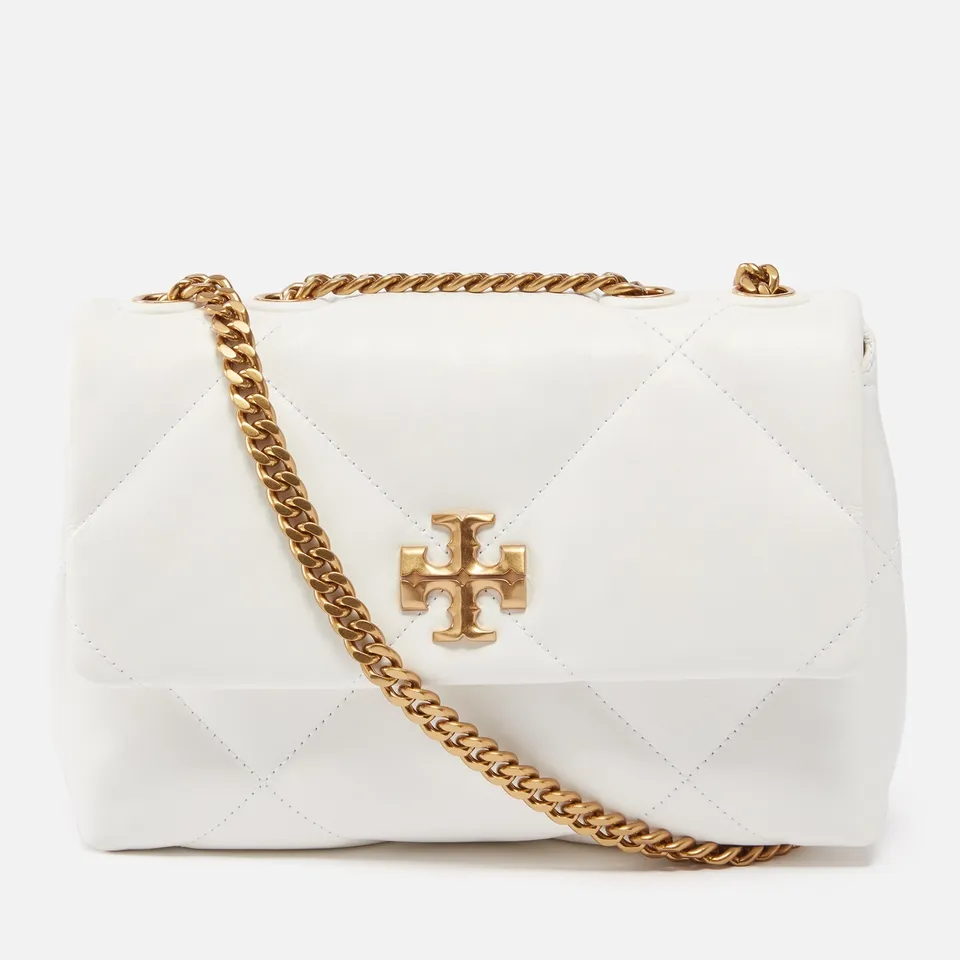 Tory Burch Kira Diamond Leather Small Shoulder Bag