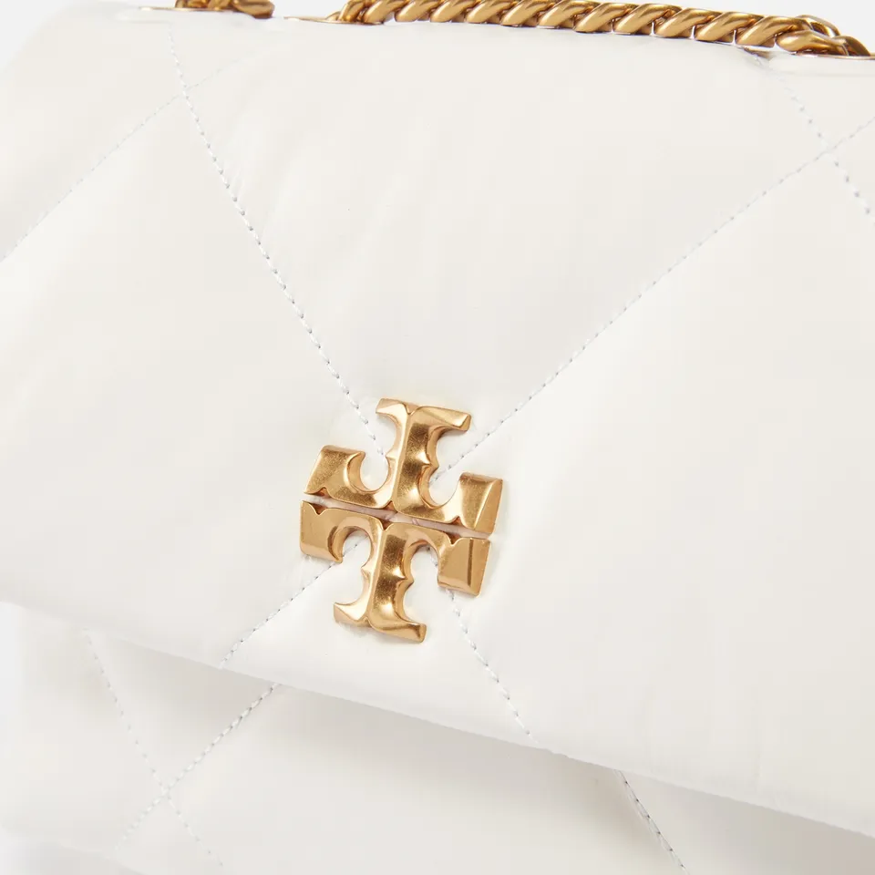 Tory Burch Kira Diamond Leather Small Shoulder Bag