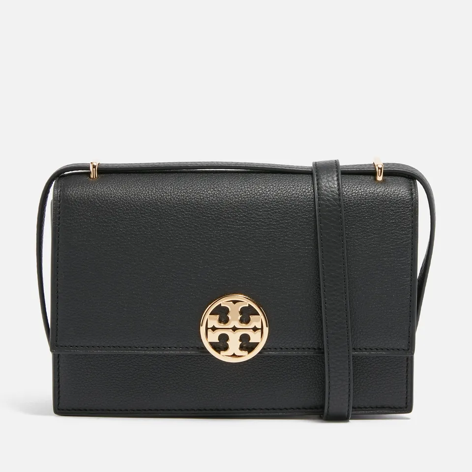 Tory Burch Miller Pebble-Grain Leather Shoulder Bag