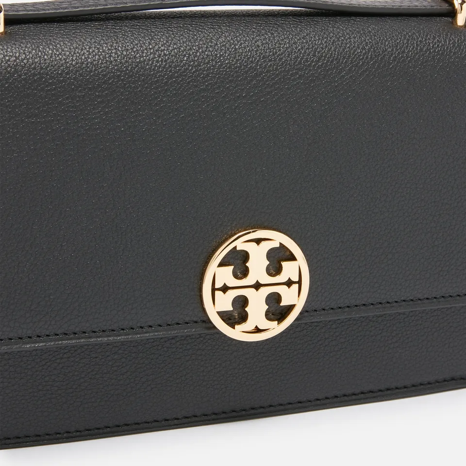 Tory Burch Miller Pebble-Grain Leather Shoulder Bag