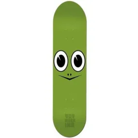 Toy Machine Skateboards Turtle Face Deck 7.75 Green