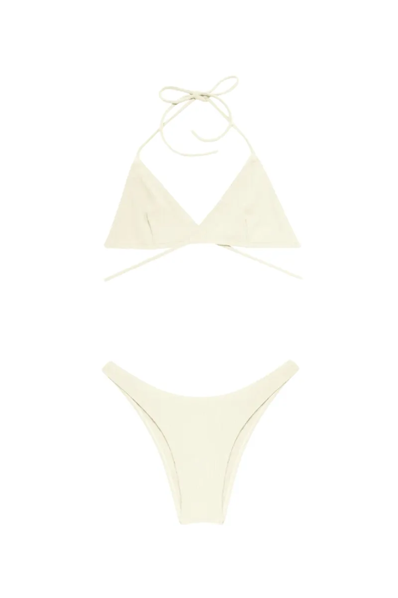 Tredici Rib Bikini - Ivory